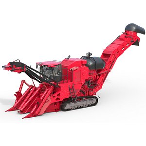 Sugar Cane Harvester 3D model