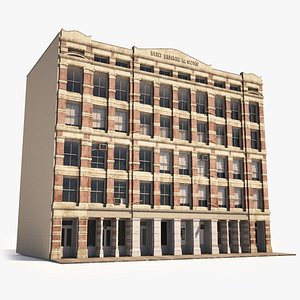 hyper-realistic soho facade 2 3D