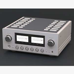 3D model Integrated amplifier Luxman L-509X on