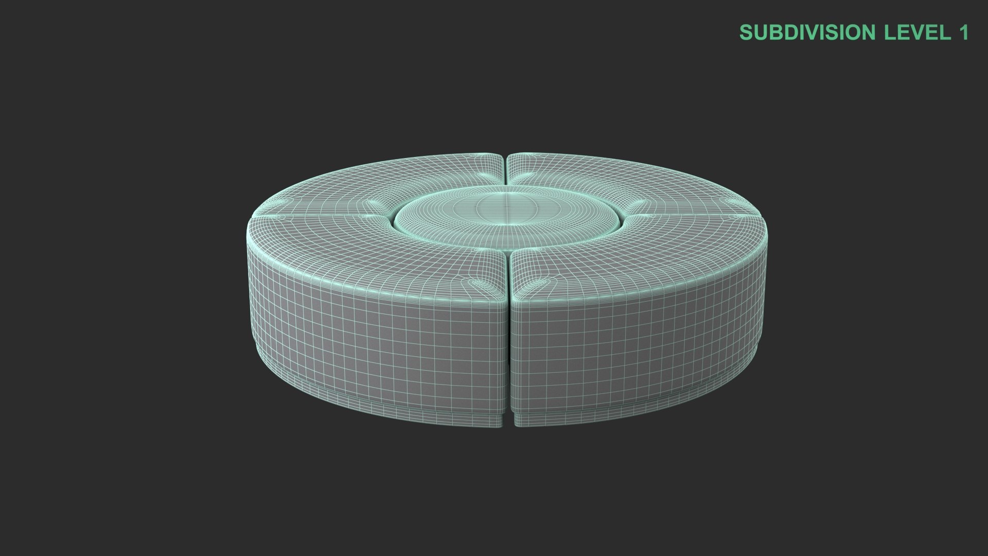 3D Model Modular Seating - TurboSquid 2392656