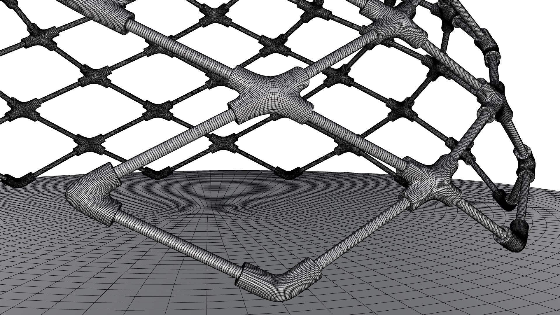 Landscape Dome Shell Structures Set 3D - TurboSquid 2388506