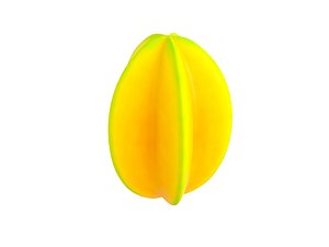3D star fruit