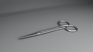 medical scissors rigged attachble setup