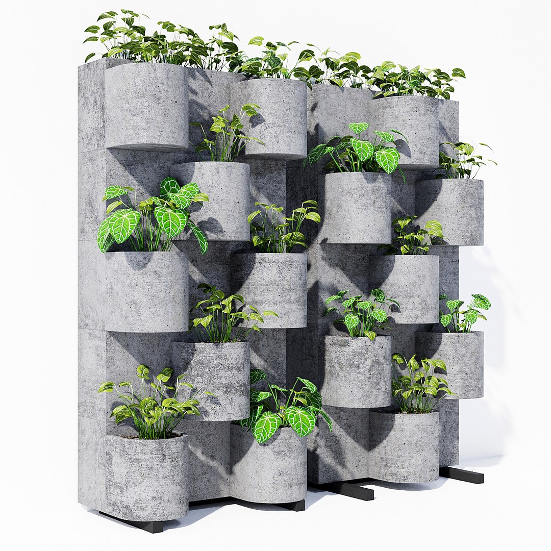 3D garden vertical stand - TurboSquid 1246761