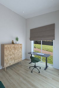 Simple work room