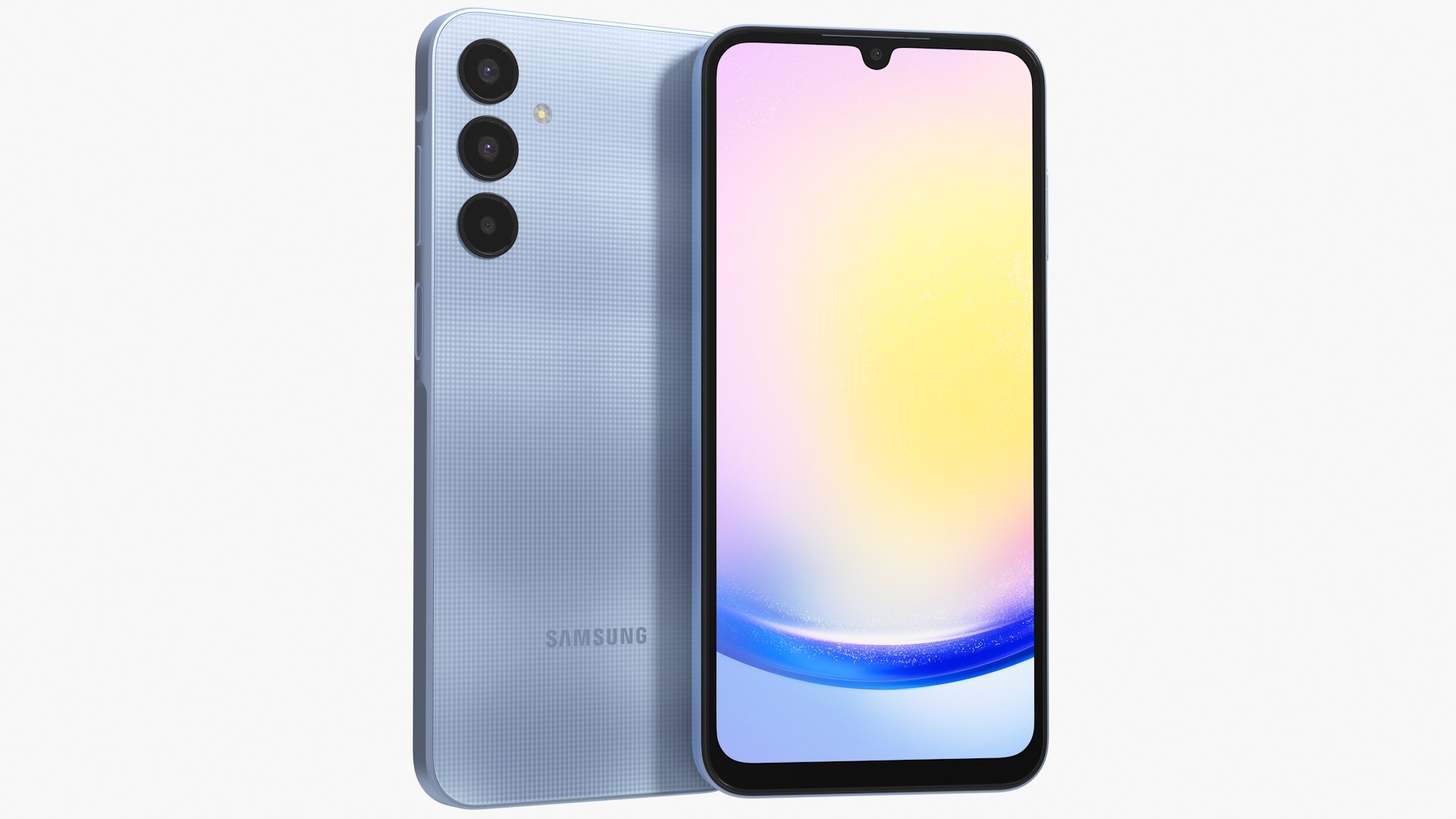 3D Samsung Galaxy A25 Blue - TurboSquid 2172283