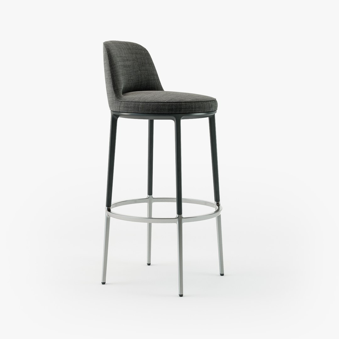 3D Maxalto Caratos Stool Set Model - TurboSquid 1404106