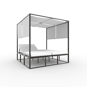 Poolside Cabana 03 model