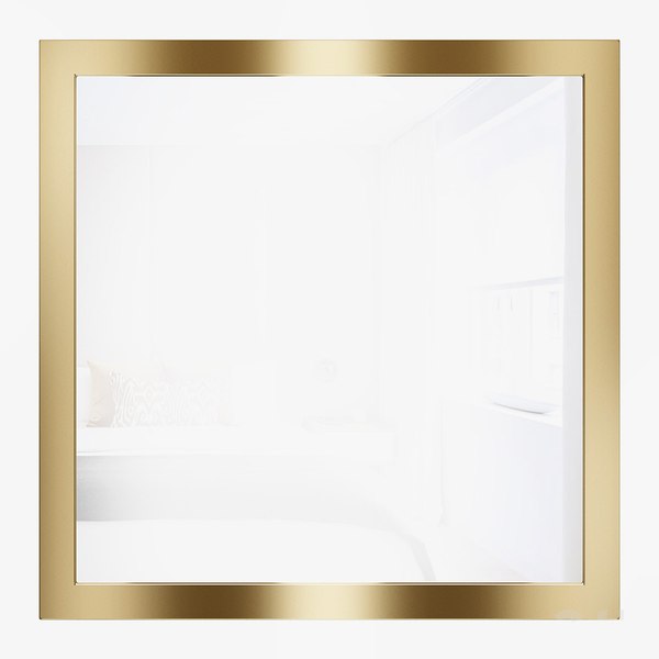 modelo 3d Mirror in a metal frame GZ-M1095 - TurboSquid 2024372