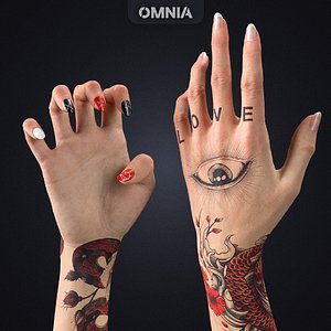 Realistic Female Arms - Customizable Edition