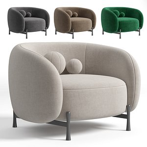 STUDIO PAOLO FERRARI CLOUD LOUNGE Chair 3D model