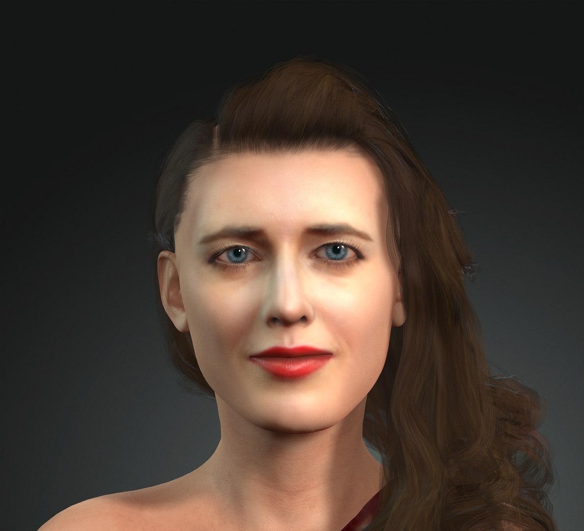 Eva Green 3D MODELS Of Eva Green The Famous Actress Model - TurboSquid ...