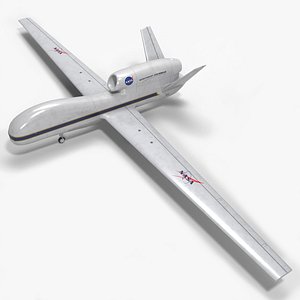 RQ-4 UAV model