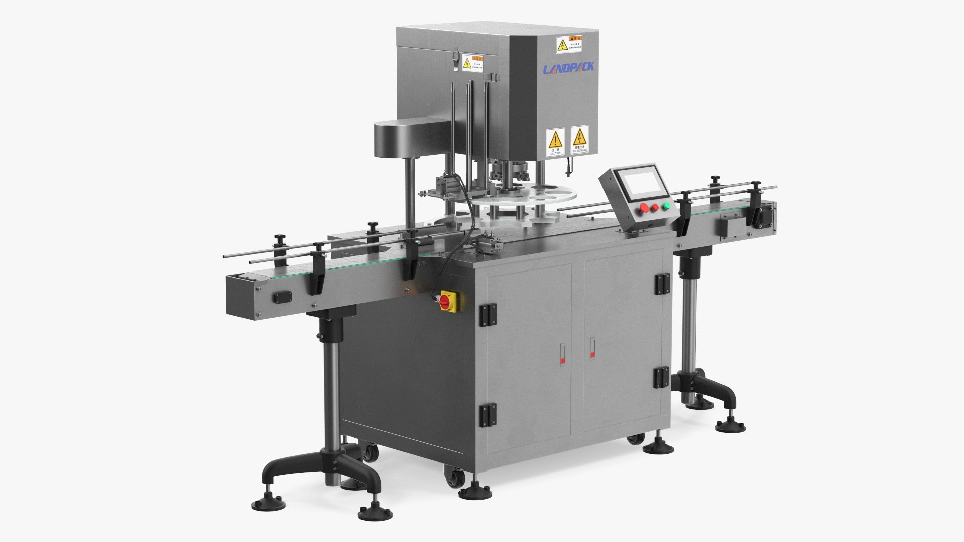 Cover Packing Machine LandPack 3D model preview
