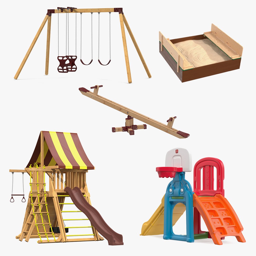 Playground Collection 3 3D model preview