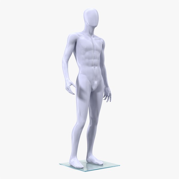 Style Male Mannequin Pose Realistic Head 420 Mm Glass Base, 57% OFF