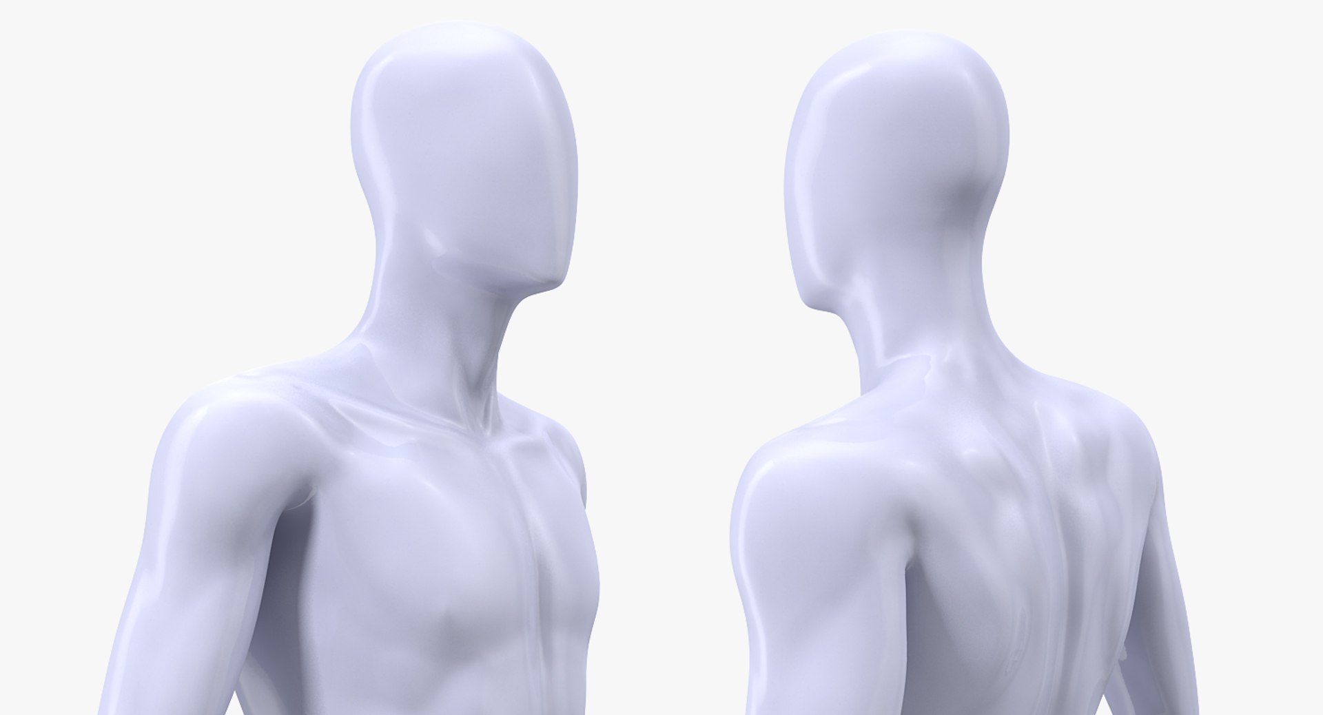 Male mannequin standing pose 3D model - TurboSquid 1416889