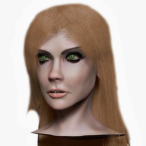 Female Head Set Sculpt Project