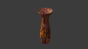3D model Colorful Vase