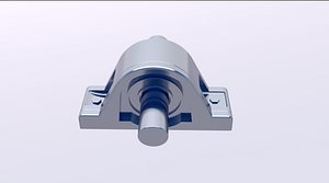 pillow bearings 3D model