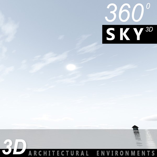 sky clouds 3d 3ds