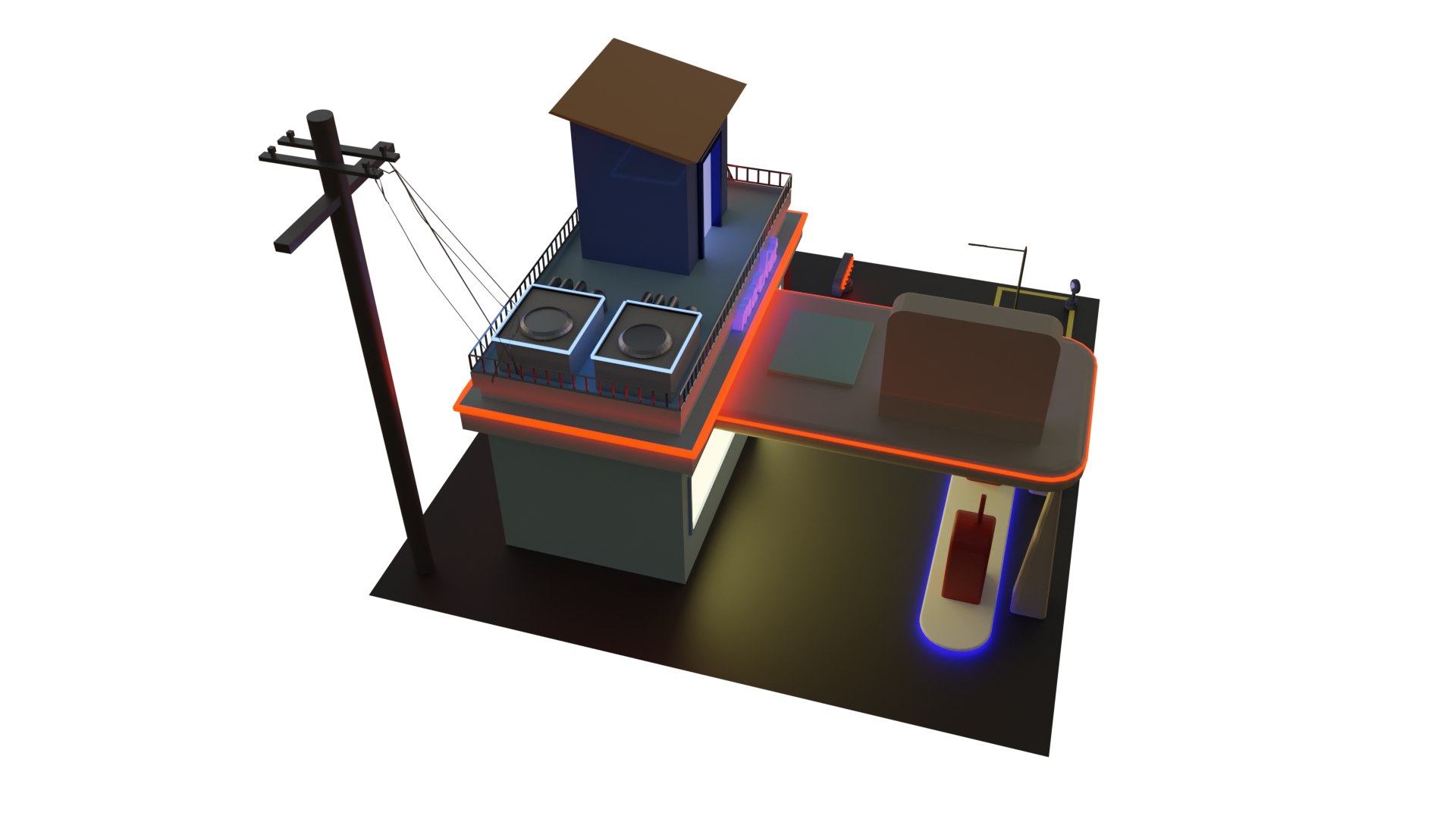 Low Poly Gas Station Scene 3D model https://p.turbosquid.com/ts-thumb/YE/R2Kk1x/Yk/untitled9/png/1679668101/1920x1080/fit_q87/98fcb10e84f5df4a084b6a2eb59259bf48b872a6/untitled9.jpg