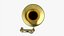 Brass bell tenor trombone