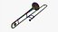 Brass bell tenor trombone