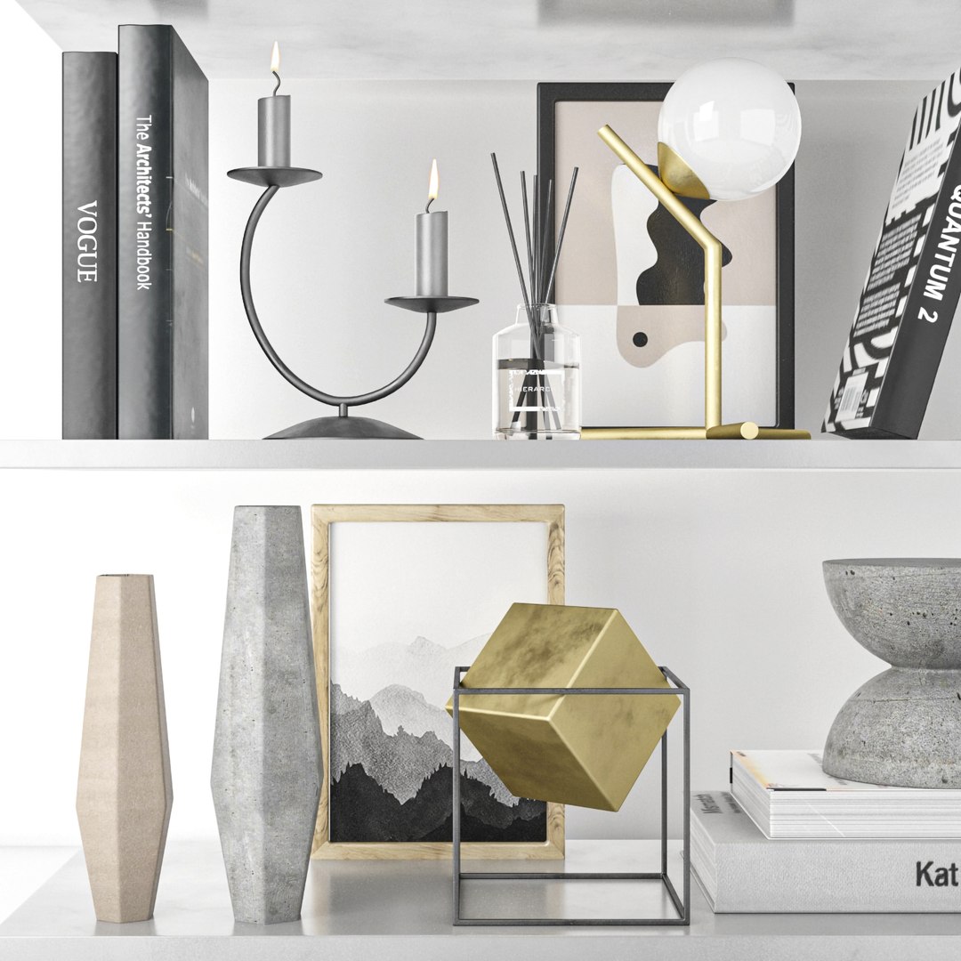 decorative set on shelves 5 3D model https://p.turbosquid.com/ts-thumb/YE/UcaV0Z/03/3ppp/jpg/1618776133/1920x1080/fit_q87/398b88e59e15ac6274a78a24af030e5d04614417/3ppp.jpg