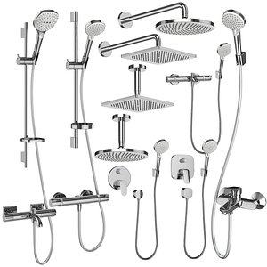 Faucets and shower systems Hansgrohe set 162 3D
