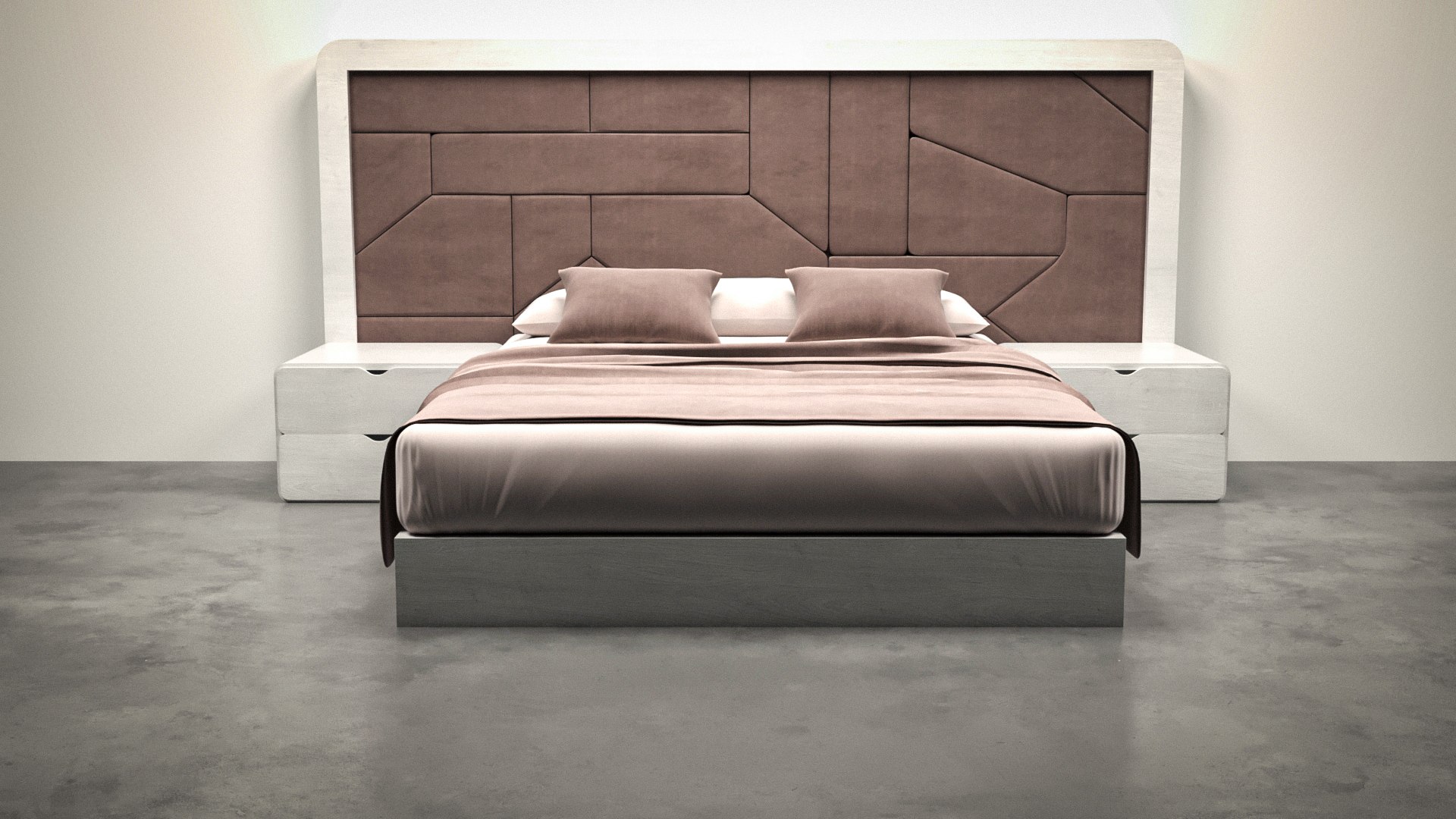 Dynamic Plisse Bed Model - TurboSquid 2279547