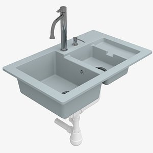 Kitchen Sink 28 3D