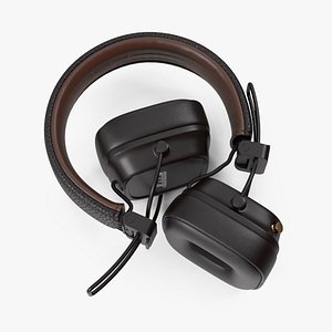 Marshall Headphones Brown Rigged