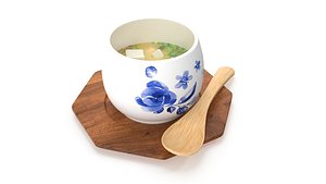 3D model Japanese Miso Soup