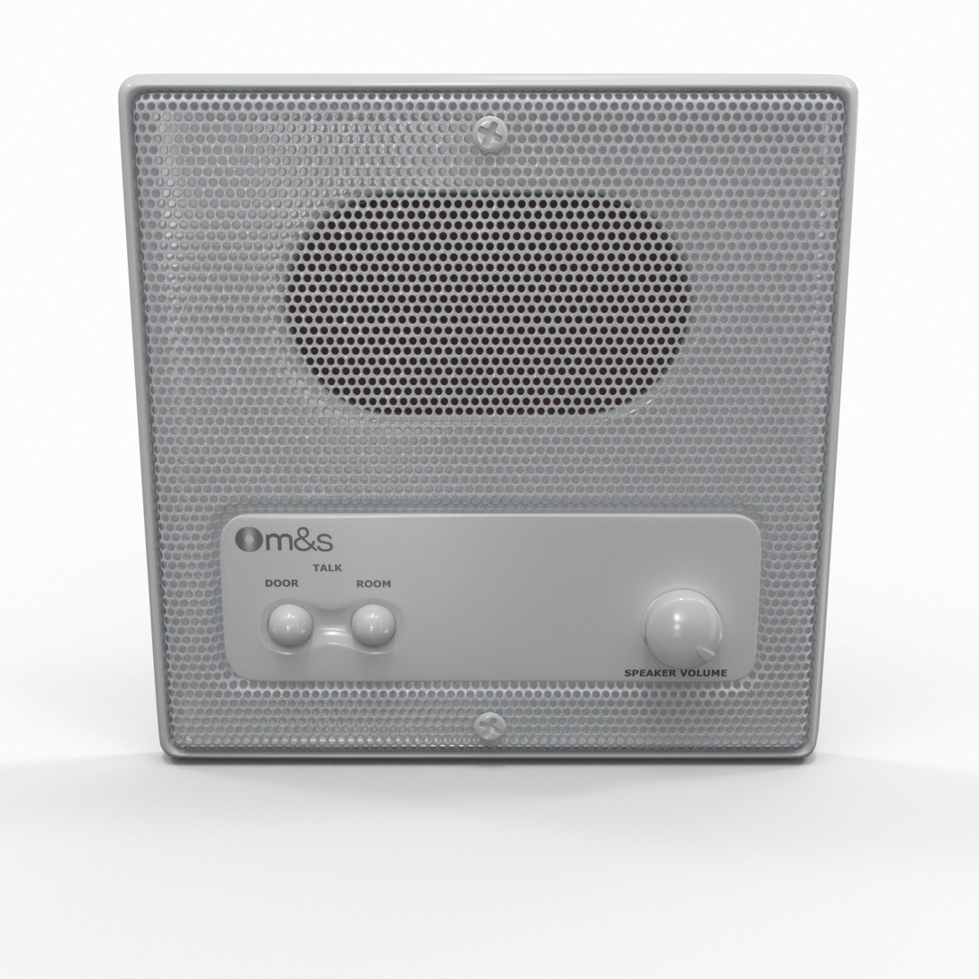 Remote Wall Station Dmc34 3d C4d