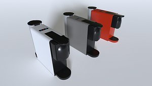 3D Coffee Machine set 1 model