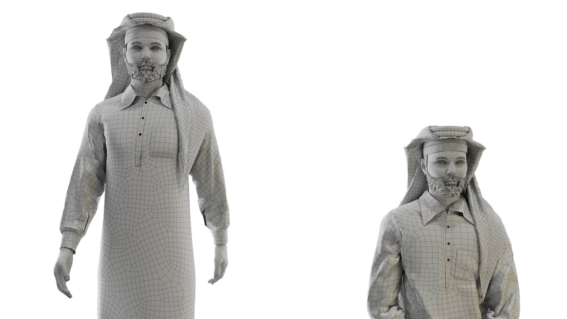 3D Qatari Arab Man https://p.turbosquid.com/ts-thumb/YF/08xcyt/8D/wire_b0000copy/jpg/1697378039/1920x1080/fit_q87/f2df1158a33d1ba9d688cdab31ad152425f8e29b/wire_b0000copy.jpg