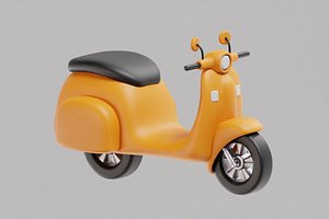 Cartoon Scooter model