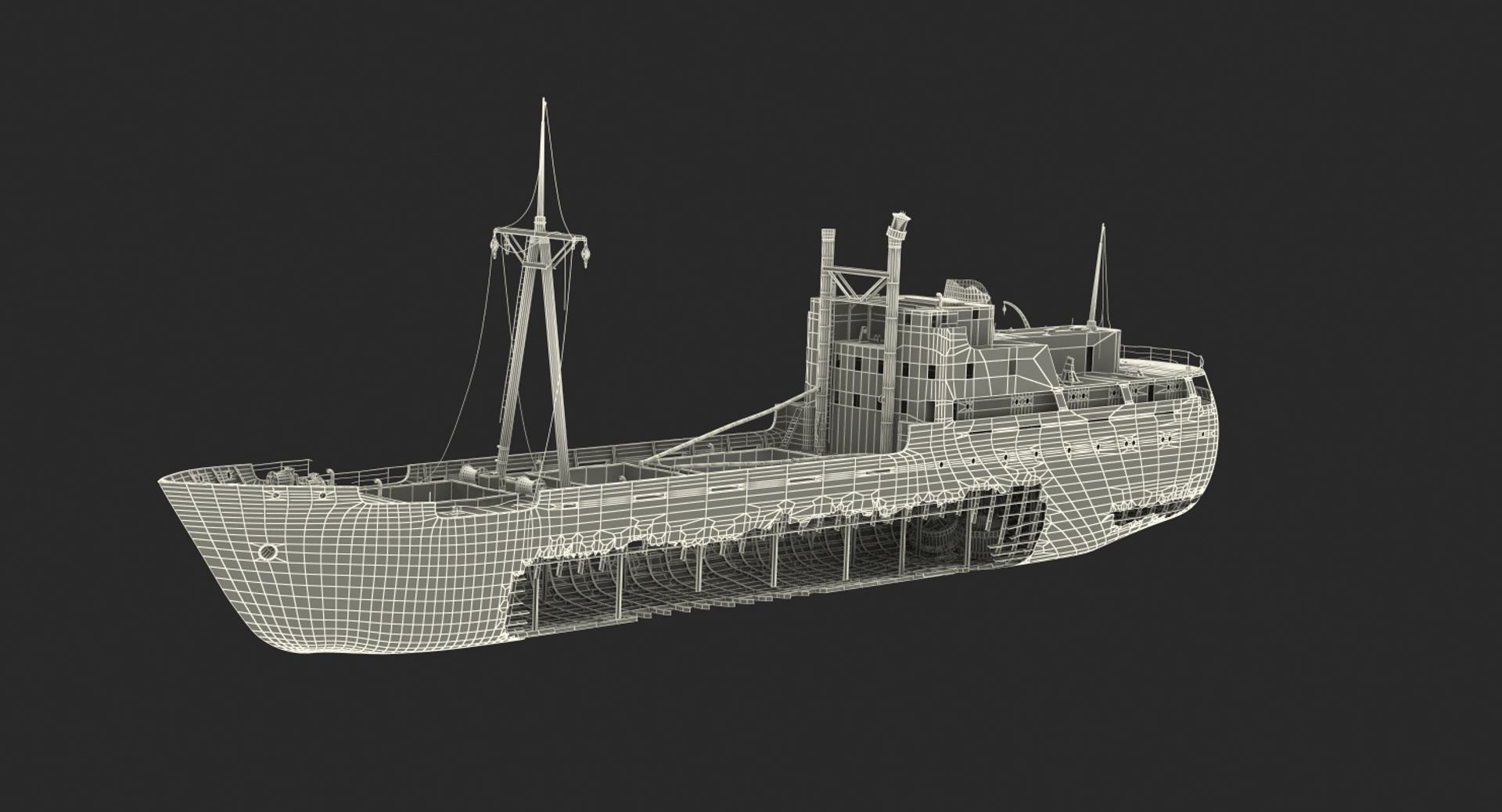 3D model Old Rusty Vessels Collection - TurboSquid 2138217