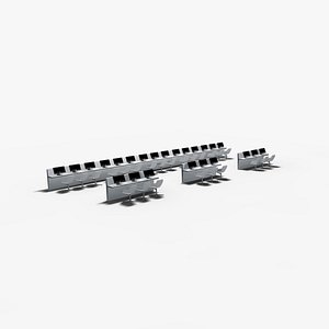 control desk 3D model