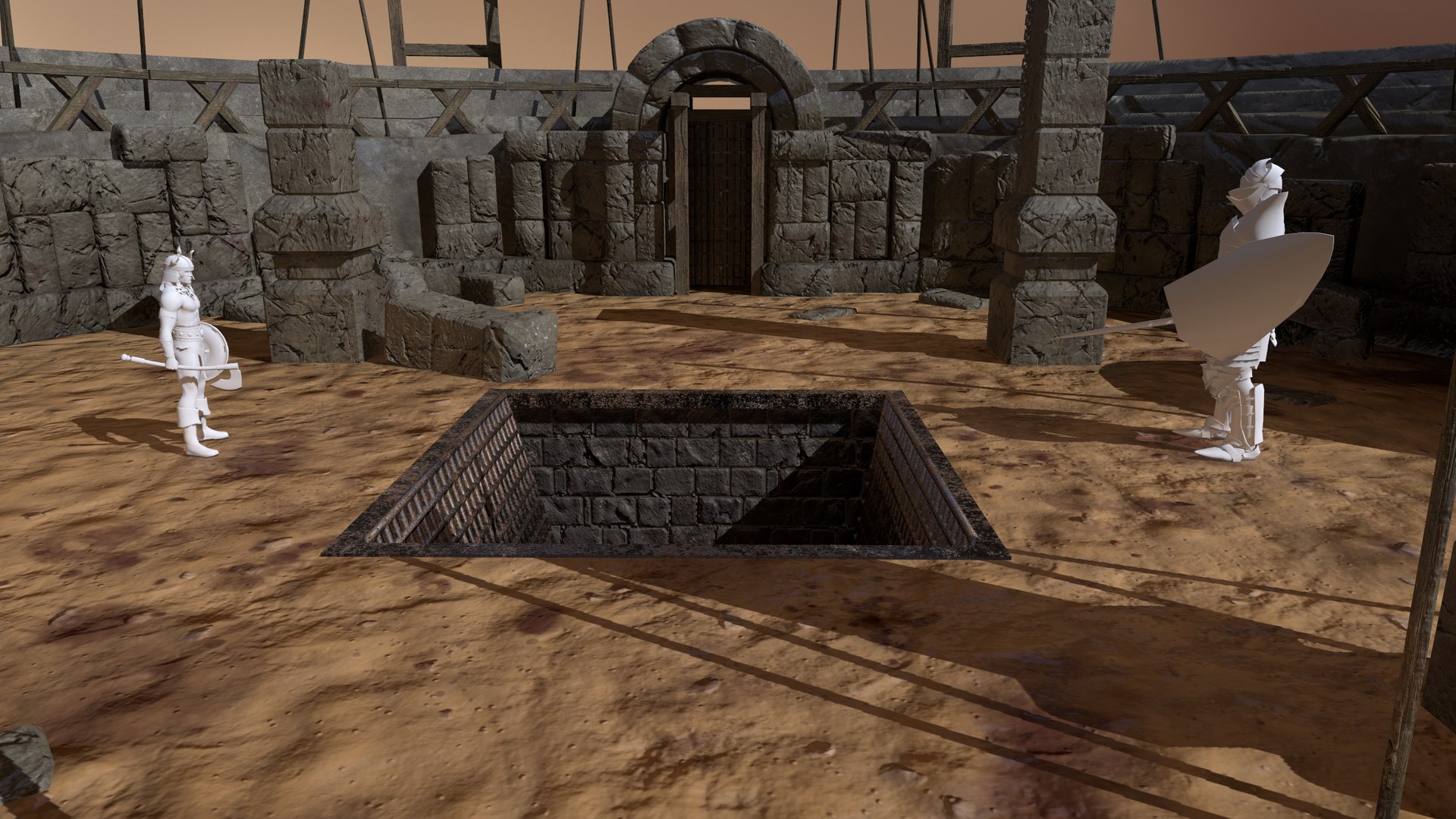 Gladiator Arena 3D Model - TurboSquid 1767082