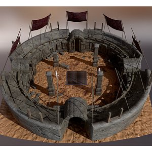 Gladiator Arena 3D model