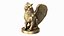 Griffin Statue Gold