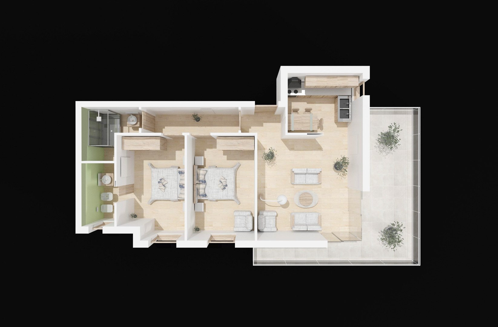 3D Archipack Topview Kit Volume 1 - TurboSquid 1485584