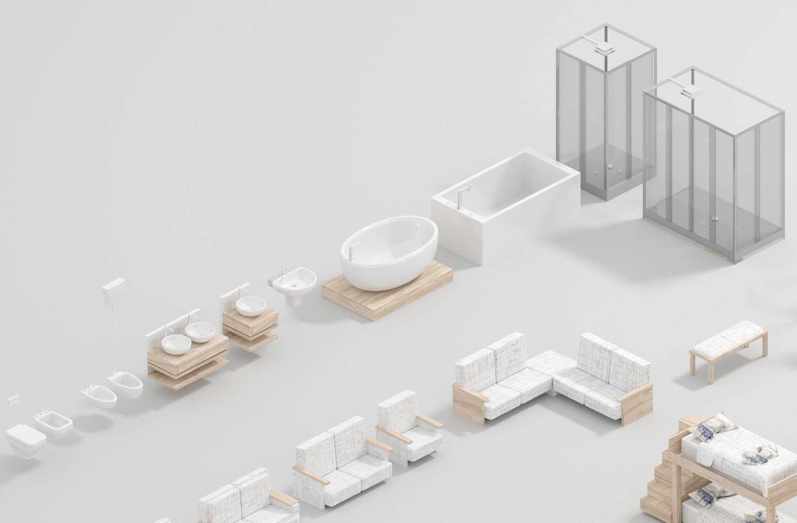 3D Archipack Topview Kit Volume 1 - TurboSquid 1485584