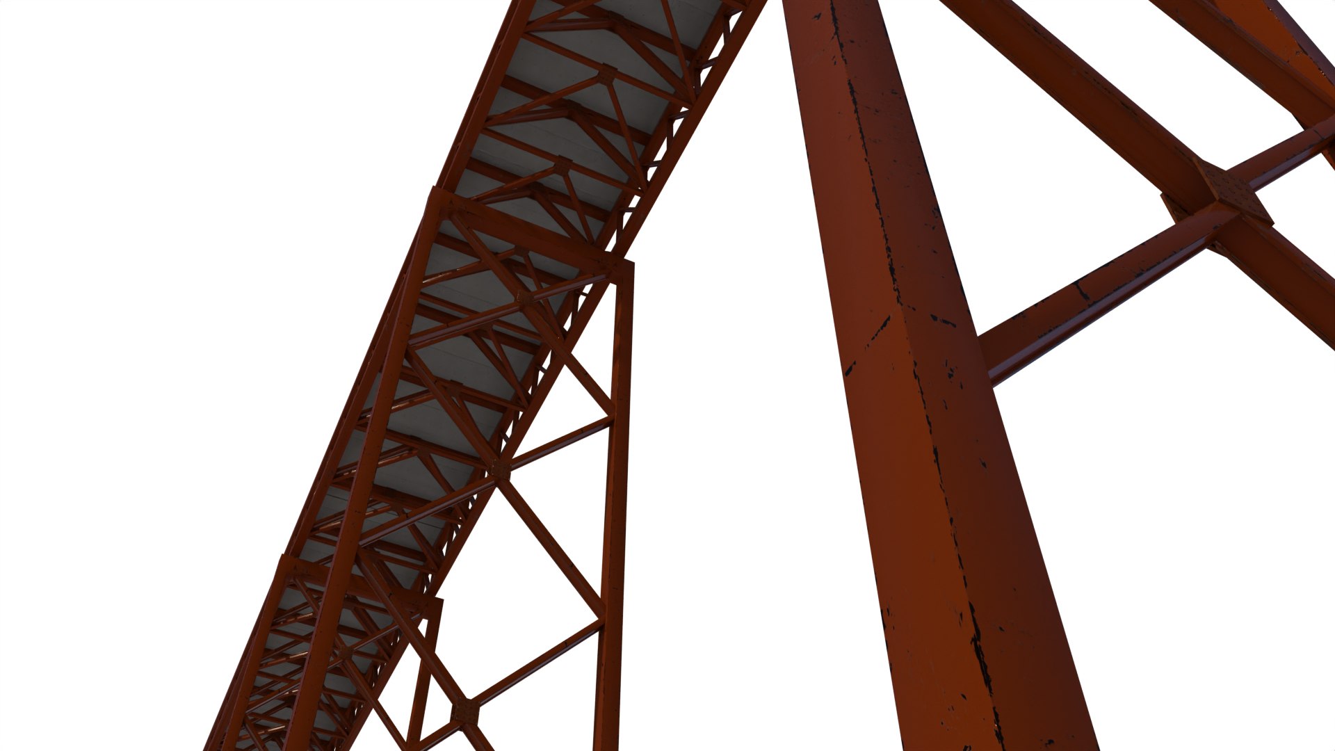 3D model New River Bridge TurboSquid 2093255