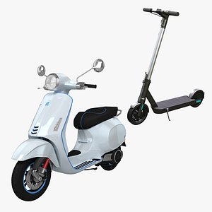 Electric Scooter Collection 3D model