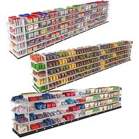 Supermarket Shelving Collection 3