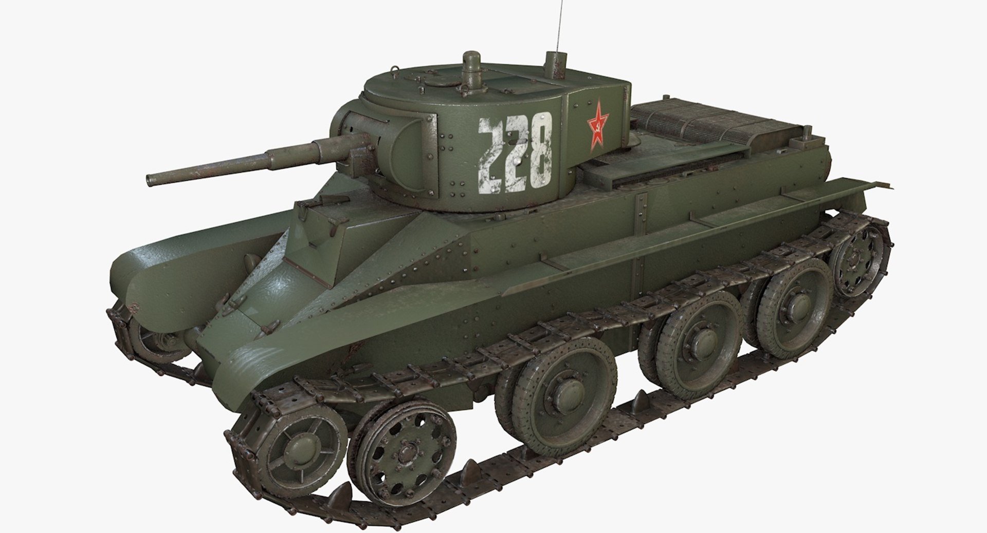Tank bt 3D - TurboSquid 1193414
