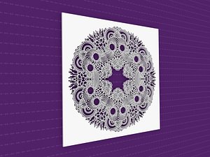 3D mandala cnc
